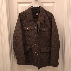 J. Crew quilted field jacket